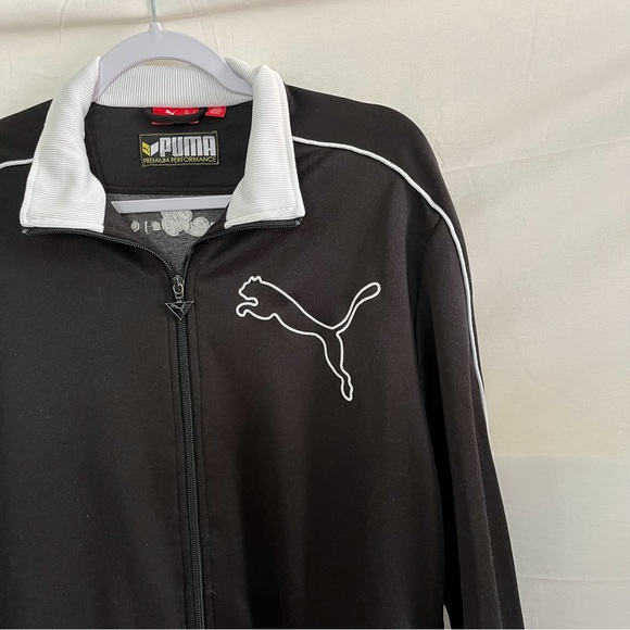 PUMA Bellagio Las Vegas Hotel Black Full Zipper Track Jacket Size Large - Picture 4 of 16